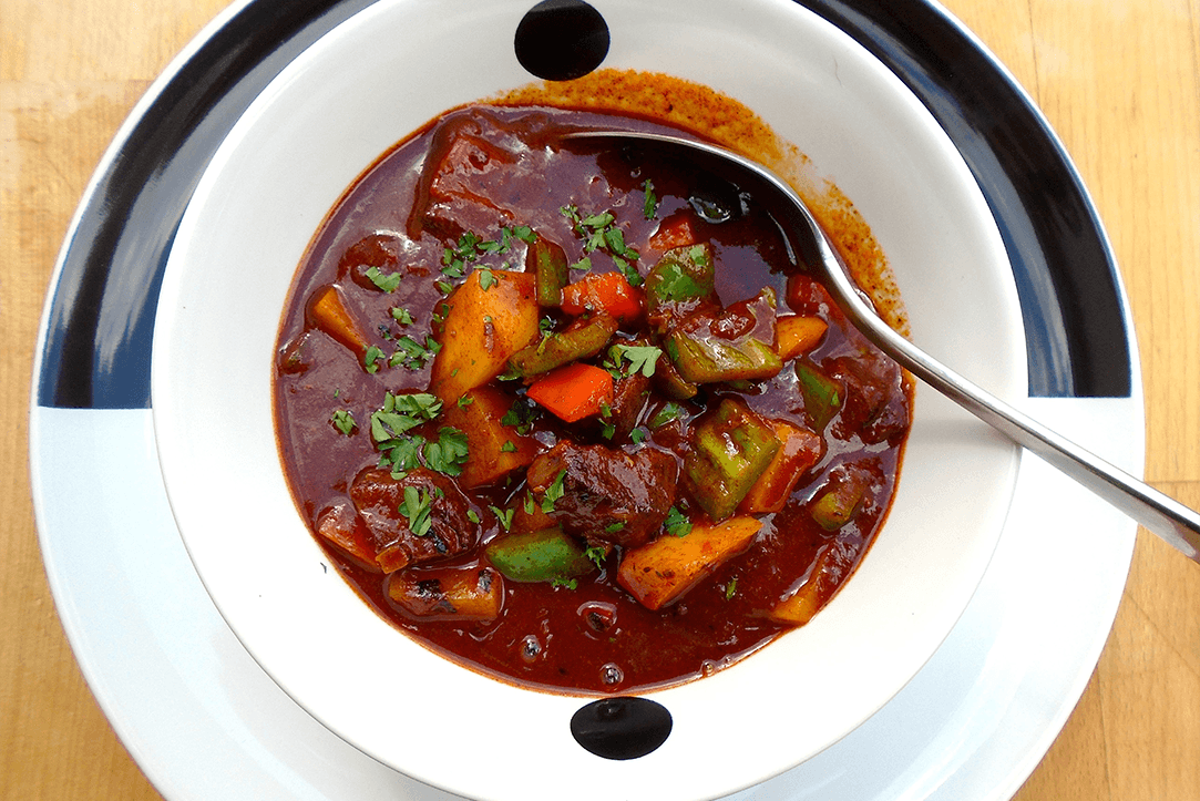 You are currently viewing Goulash Soup w/ Fresh Bread